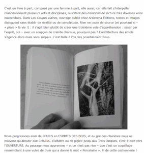 extrait de l'article