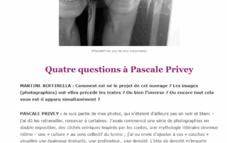 extrait de l'interview
