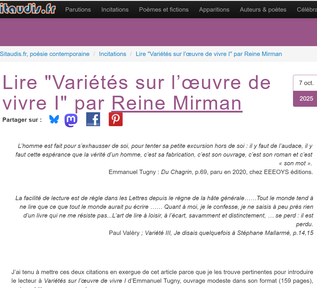 capture d'écran de l'article