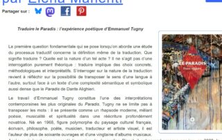 capture d'écran du site