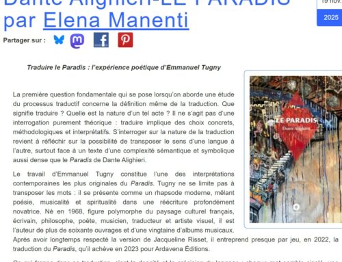 Tugny / Dante… sur Sitaudis