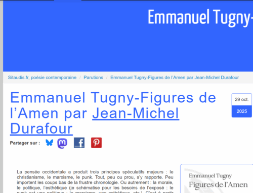 Tugny / Figures de l’Amen… sur Sitaudis