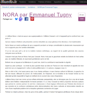 extrait de l'article